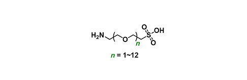 Amino-PEGn-C2-sulfonic acid